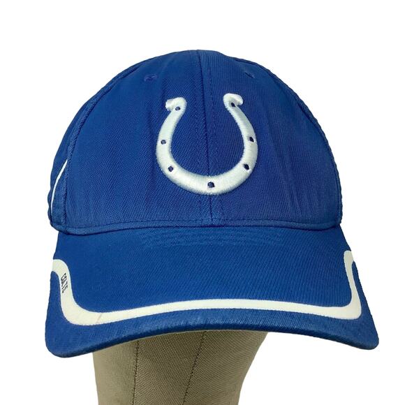 Reebok Onfield Indianapolis Colts Hat NFL Fitted Size L/XL Blue White - Picture 1 of 10